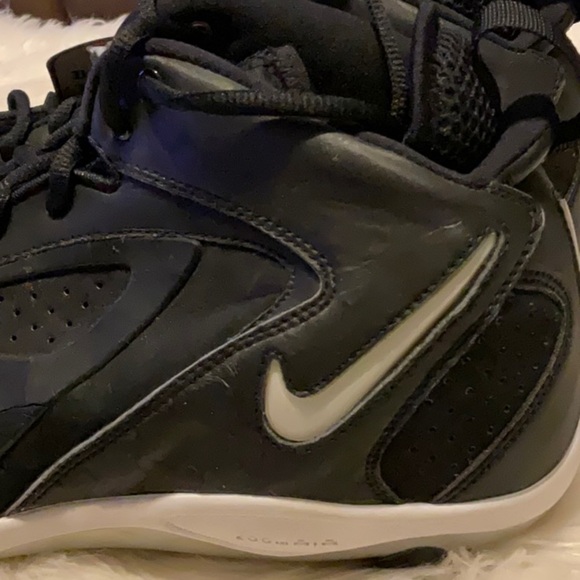 Nike Zoom Air Dri Fit Men’s Black and White Football Cleats Size 11.5 - Picture 6 of 14